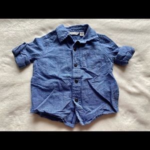 Janie And Jack Linen Shirt
